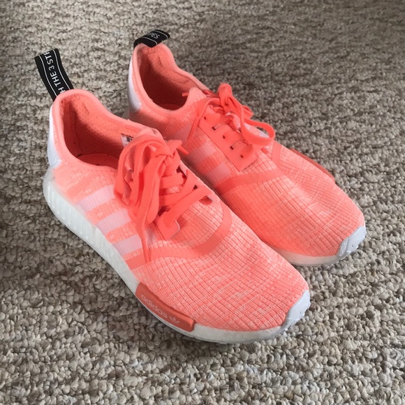 adidas cloudfoam orange